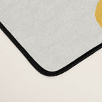 Sunny Mediterranean Lemon Pattern  Summer Coastal Vibes Desk Mat Gallery Image 4