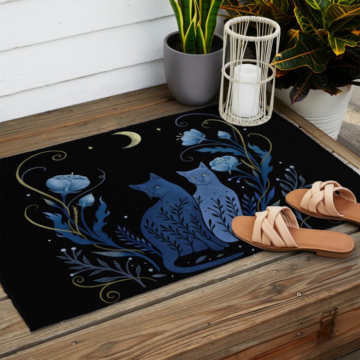 Two Cats Outdoor Rug Gallery Image 2