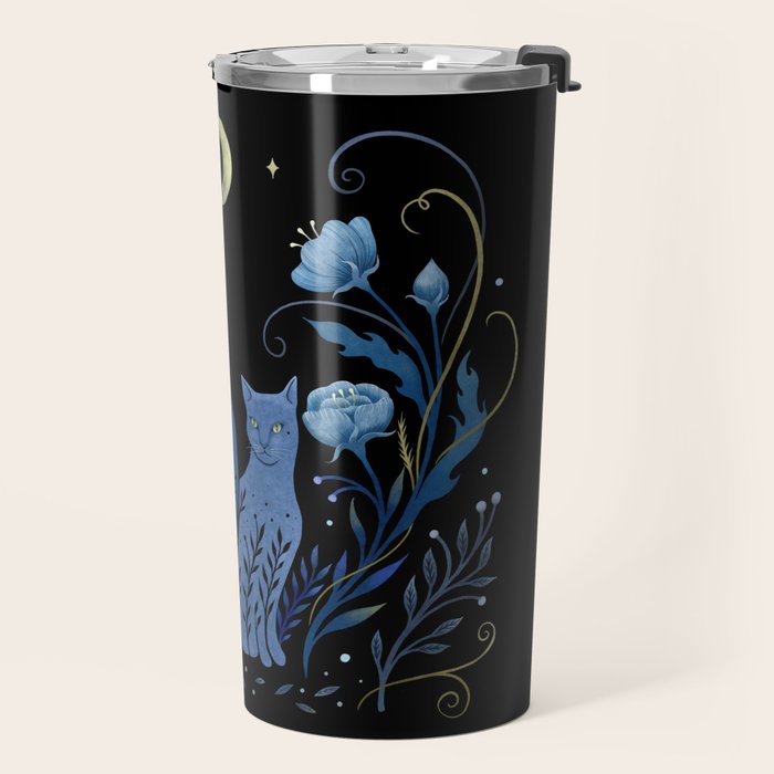 Two Cats Travel Mug Gallery Image 2
