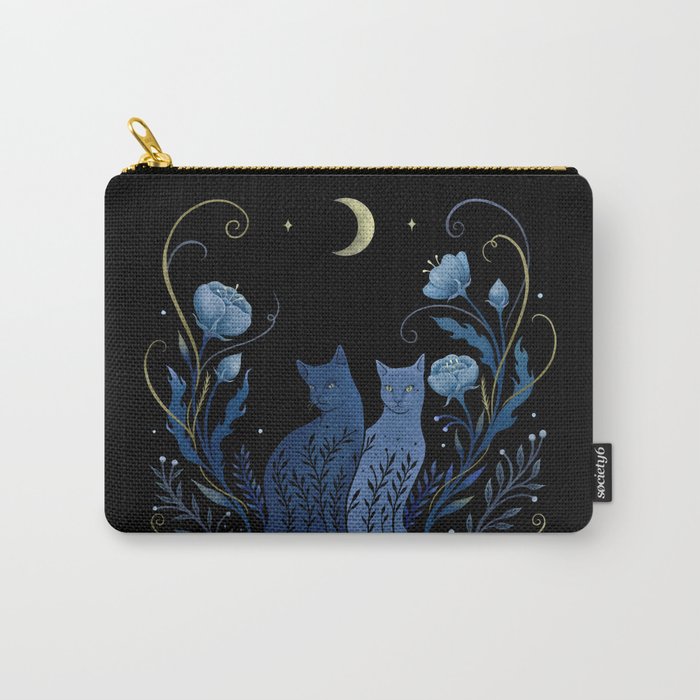 Two Cats Carry All Pouch Gallery Image 1