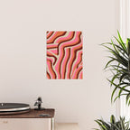 neon pink retro zebra Poster Gallery Image 2