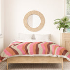 neon pink retro zebra Duvet Cover Gallery Image 3