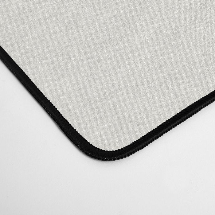 Leaf Pattern Pastel Blue - Scandinavian Desk Mat Gallery Image 4