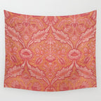 Vintage Pink Floral Wall Tapestry Gallery Image 4