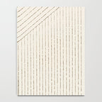 Lines (Cream & Chocolate) Notebook Gallery Image 4