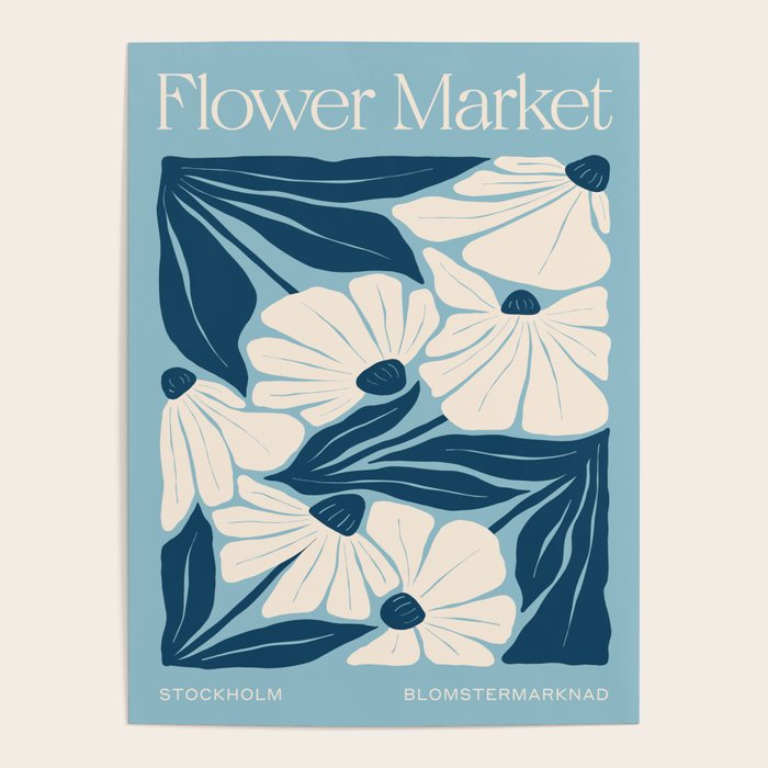 Stockholm: Flower Market Summer Color Series 04 Poster Gallery Image 4
