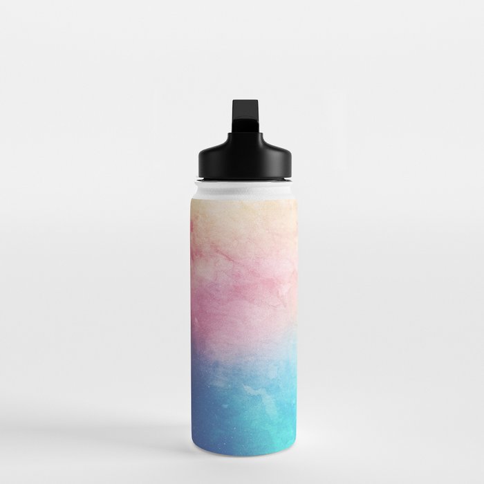 Fire and Ice - Watercolor Painting Water Bottle Gallery Image 3