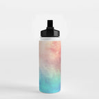 Fire and Ice - Watercolor Painting Water Bottle Gallery Image 2