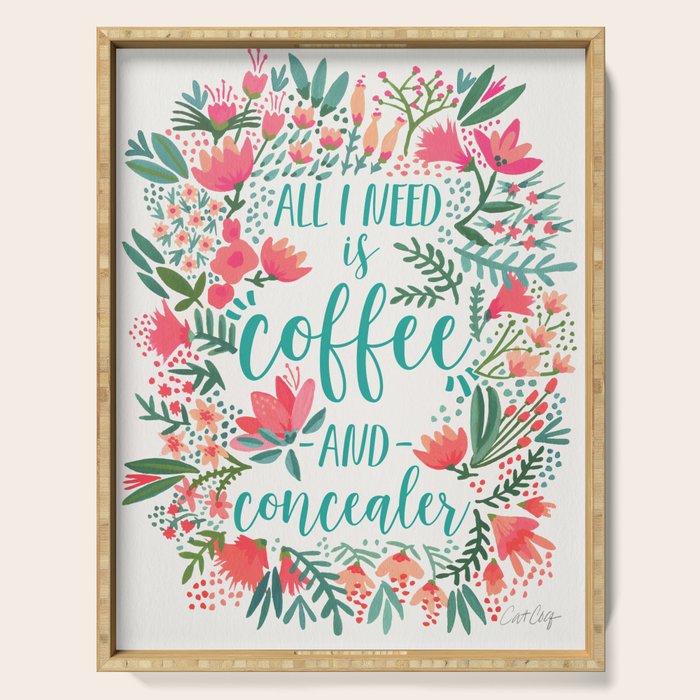 Coffee & Concealer - Juicy Palette Serving Tray Gallery Image 1