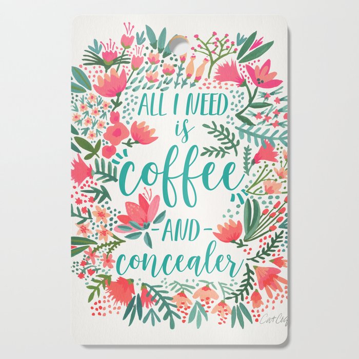 Coffee & Concealer - Juicy Palette Cutting Board Gallery Image 1