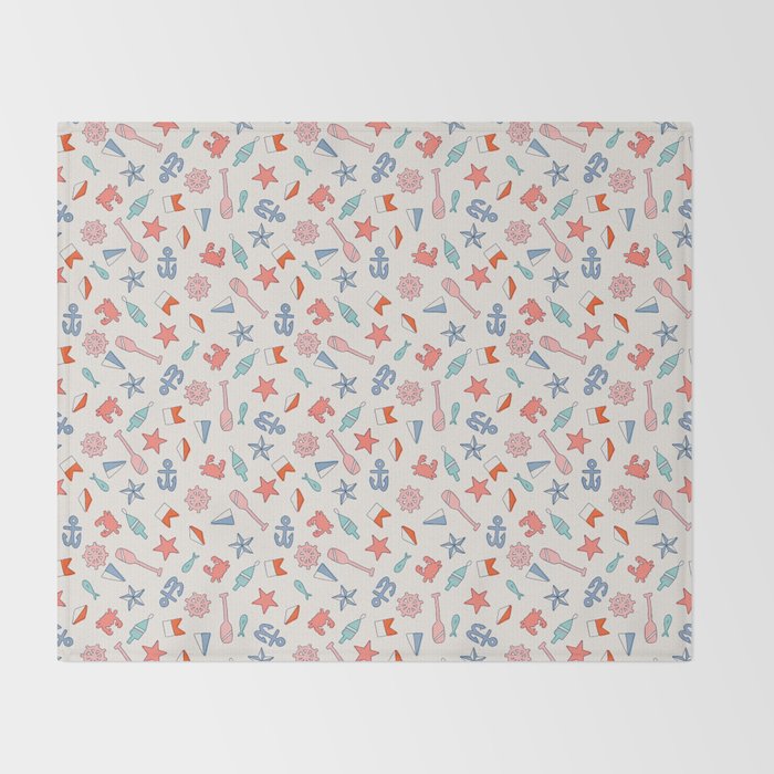 Nautical NE Throw Blanket Gallery Image 2