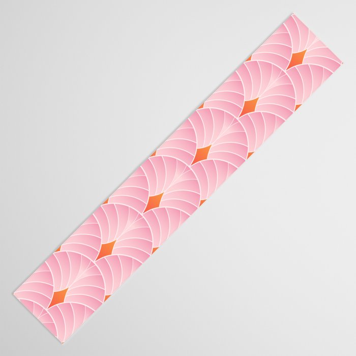 Diamonds & Petals: The Peach Edition Table Runner Gallery Image 3