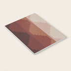 Geometric Aztec Pyramid Pattern III Notebook Gallery Image 3