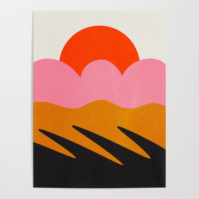 Landscape 02: Mid Century Abstraction Poster Gallery Image 4