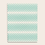 Palm Leaf Pattern - Turquoise Notebook Gallery Image 4