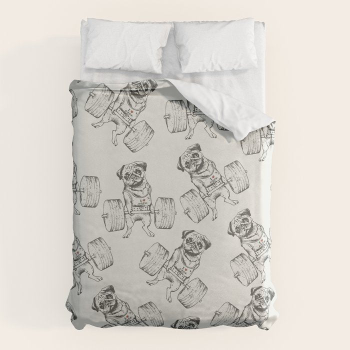 Pug Lift Duvet Cover Gallery Image 6