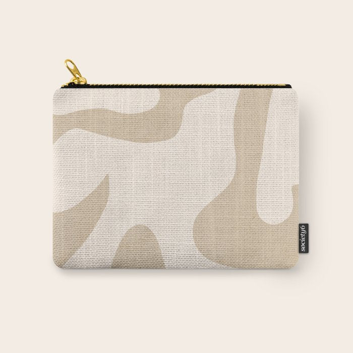 Modern Abstract Shapes 75 Carry All Pouch Gallery Image 1