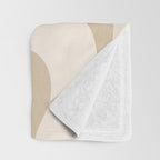 Modern Abstract Shapes 75 Throw Blanket Gallery Image 3