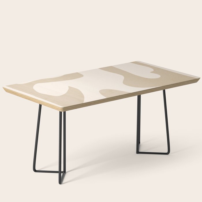 Modern Abstract Shapes 75 Coffee Table Gallery Image 1