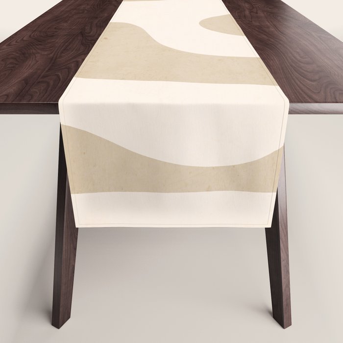 Modern Abstract Shapes 75 Table Runner Gallery Image 1