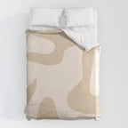 Modern Abstract Shapes 75 Duvet Cover Gallery Image 6