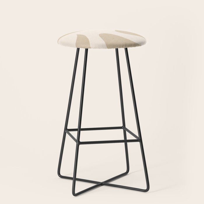 Modern Abstract Shapes 75 Stool Gallery Image 1