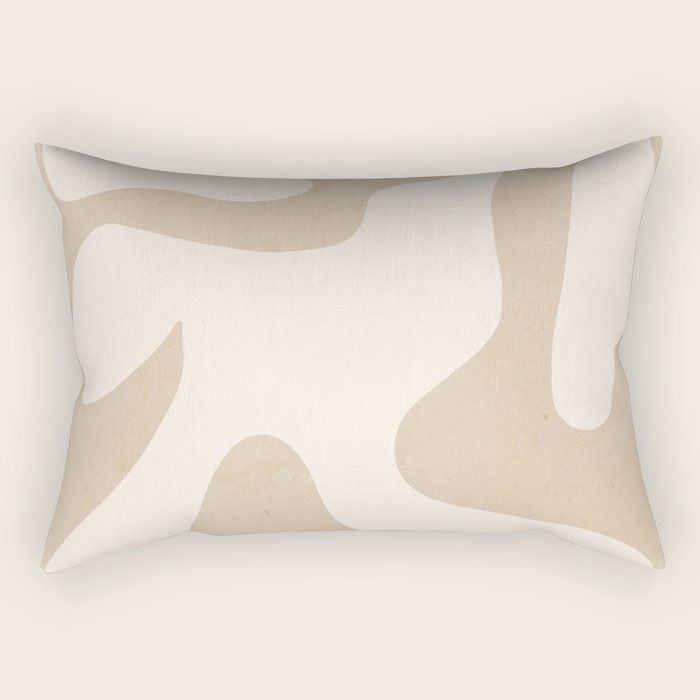 Modern Abstract Shapes 75 Rectangular Pillow Gallery Image 2