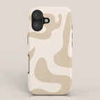 Modern Abstract Shapes 75 iPhone Case Gallery Image 1