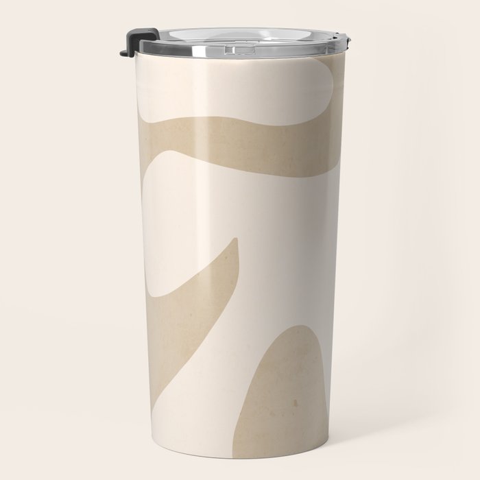 Modern Abstract Shapes 75 Travel Mug Gallery Image 3