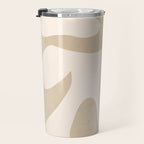 Modern Abstract Shapes 75 Travel Mug Gallery Image 3