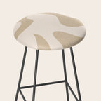 Modern Abstract Shapes 75 Stool Gallery Image 2