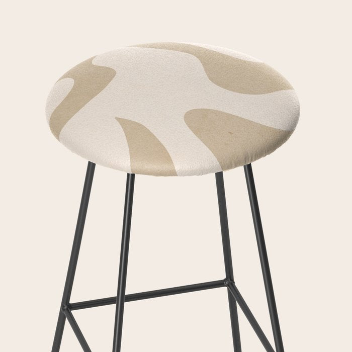 Modern Abstract Shapes 75 Stool Gallery Image 2