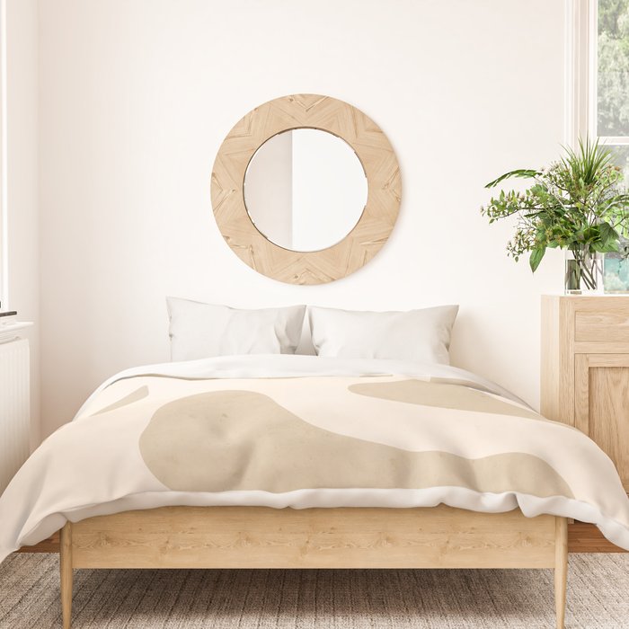 Modern Abstract Shapes 75 Duvet Cover Gallery Image 3