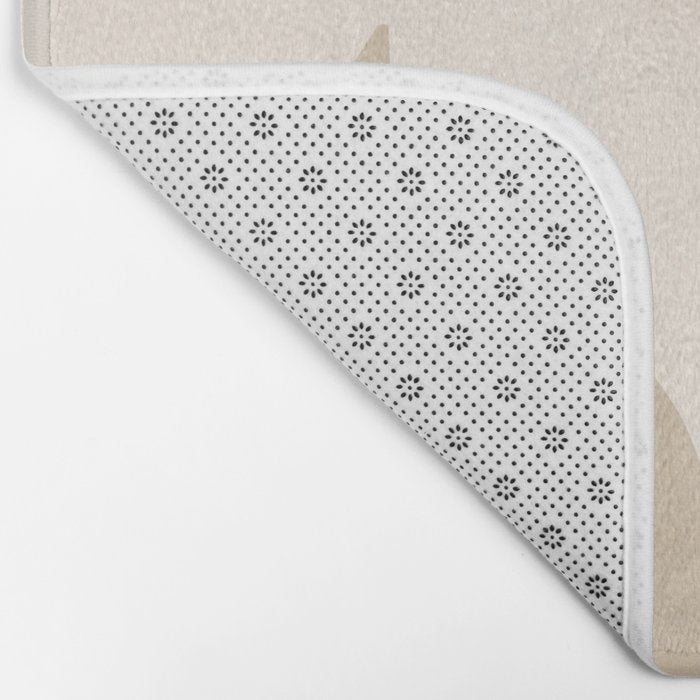 Modern Abstract Shapes 75 Bath Mat Gallery Image 2