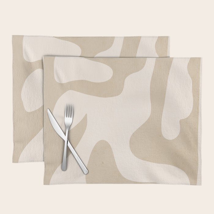 Modern Abstract Shapes 75 Placemat Gallery Image 1