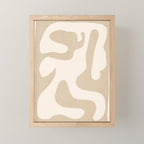 Modern Abstract Shapes 75 Mini Art Print Gallery Image 1