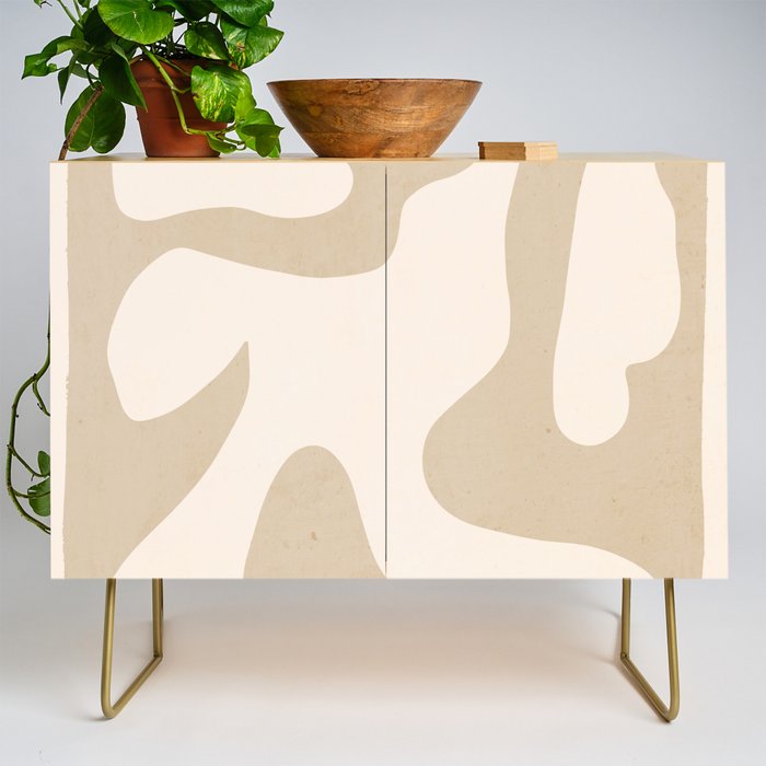 Modern Abstract Shapes 75 Credenza Gallery Image 1