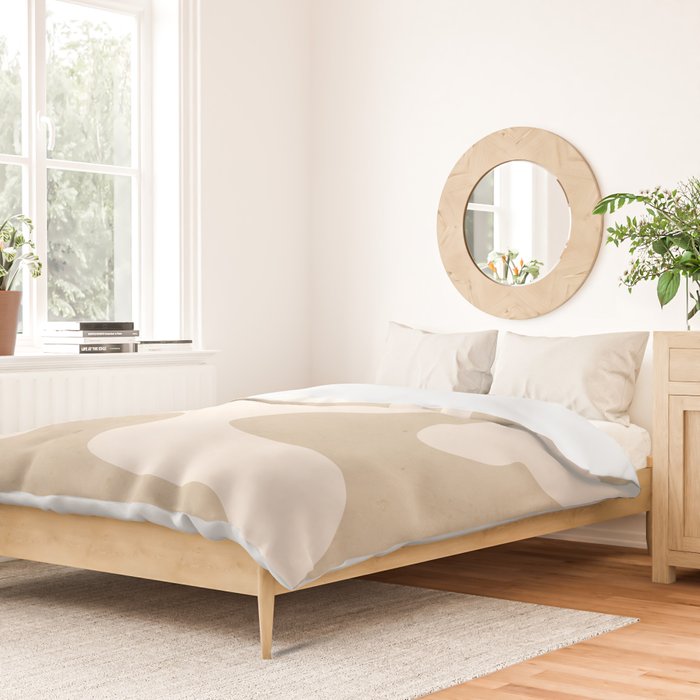 Modern Abstract Shapes 75 Duvet Cover Gallery Image 2