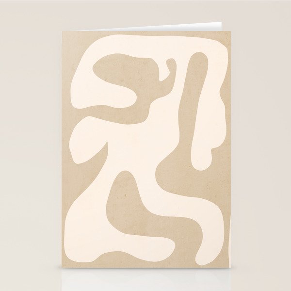 Modern Abstract Shapes 75 Stationery Card Gallery Image 1