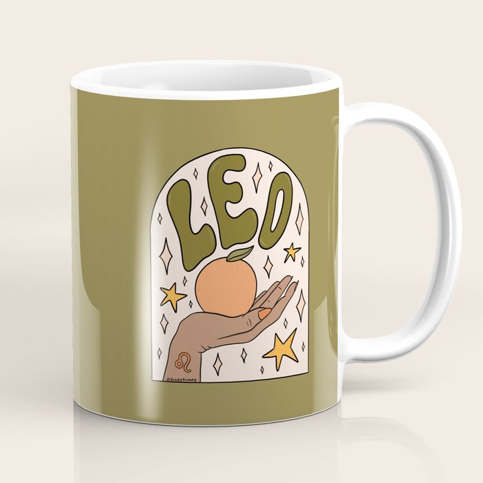 Leo Grapefruit Coffee Mug Gallery Image 1