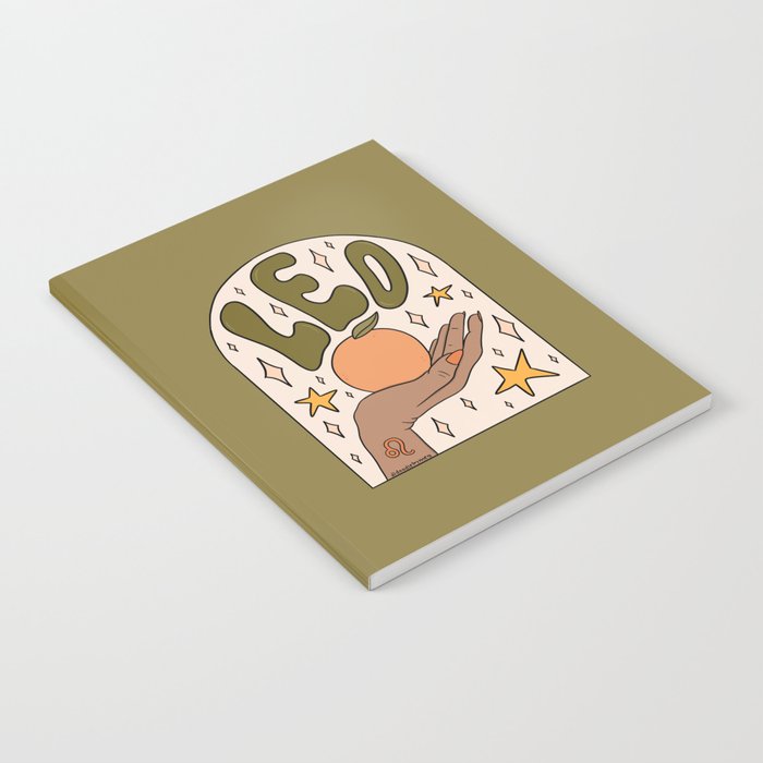 Leo Grapefruit Notebook Gallery Image 1