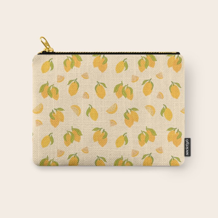 Amalfi Coast Lemons Carry All Pouch Gallery Image 1