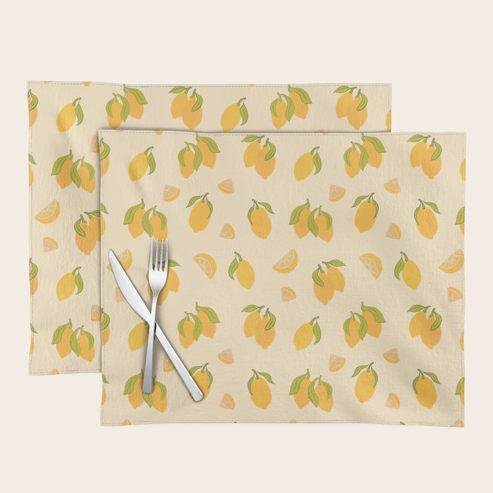 Amalfi Coast Lemons Placemat Gallery Image 1