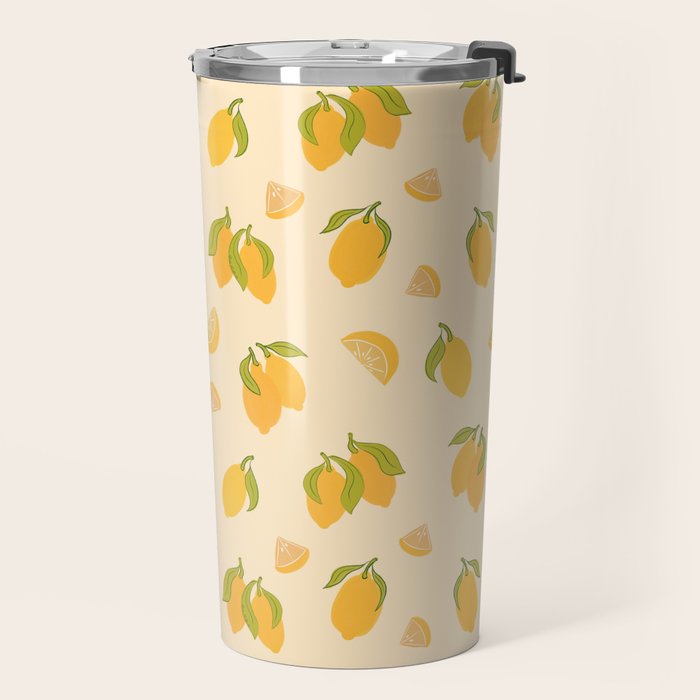 Amalfi Coast Lemons Travel Mug Gallery Image 2