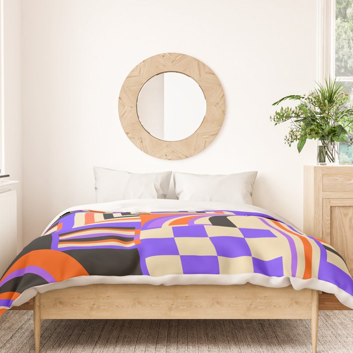Purple Island Duvet Cover Gallery Image 3