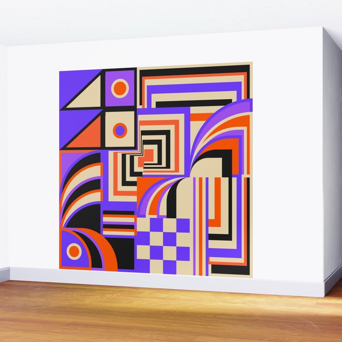 Purple Island Wall Mural Gallery Image 2