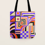 Purple Island Tote Bag Gallery Image 1