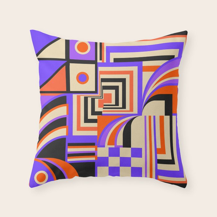 Purple Island Throw Pillow Gallery Image 6