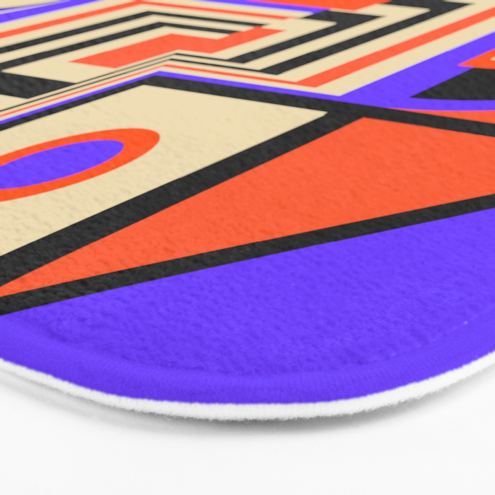 Purple Island Bath Mat Gallery Image 3