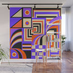 Purple Island Wall Mural Gallery Image 1